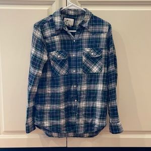 Women’s green flannel